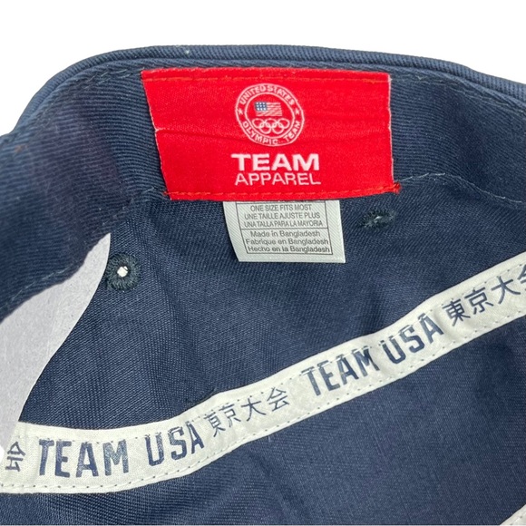 Team USA Olympic Tokyo Games 5 Panel Camper‎ Hat Adjustable Strap - Picture 10 of 10